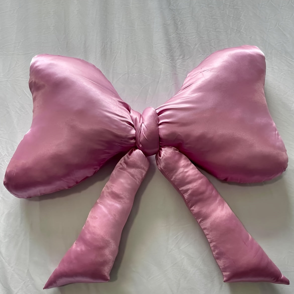 Cute Pink Bow Pillow