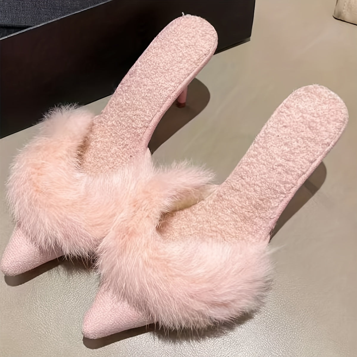 Fur Chic Slippers