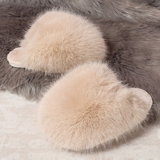 Elegant Fur Slippers