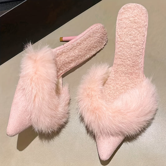 Fur Chic Slippers