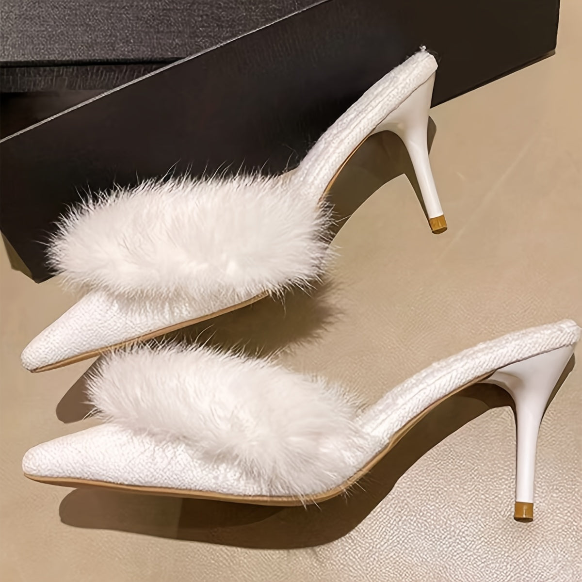 Fur Chic Slippers